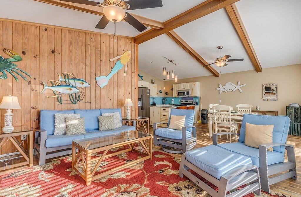 Ganze Wohnung, 'Seascape @ Cabana Blue' ~~ Schön! ~~ Perfekte Finden! ~~ Oceanfront in Folly Beach, Charleston County