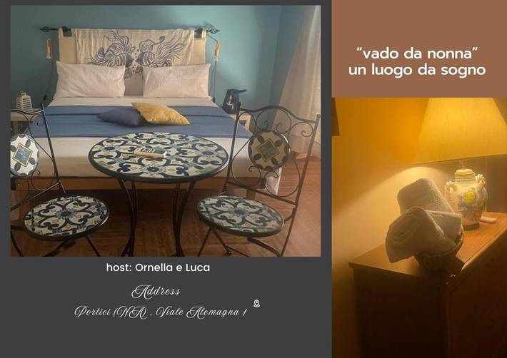 Appartamento per 6 persone, con panorama e balcone in Portici