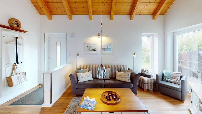 Strandhaus für 4 Personen, mit Garten und Sauna in Schleswig-Holstein