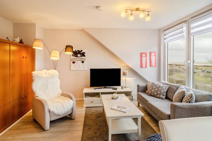 Ferienhaus für 3 Personen, mit Seeblick auf Norderney