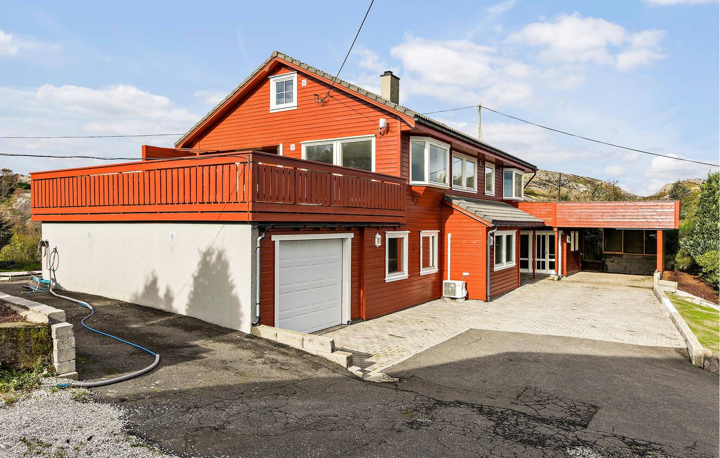 Ganze Ferienwohnung, Ferienwohnung für 8 Personen mit Terrasse in Eigersund