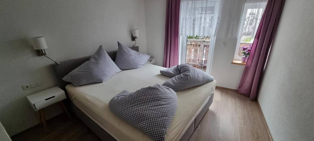 Gîte pour 3 personnes, avec vue et balcon, animaux acceptés à Lermoos - 4