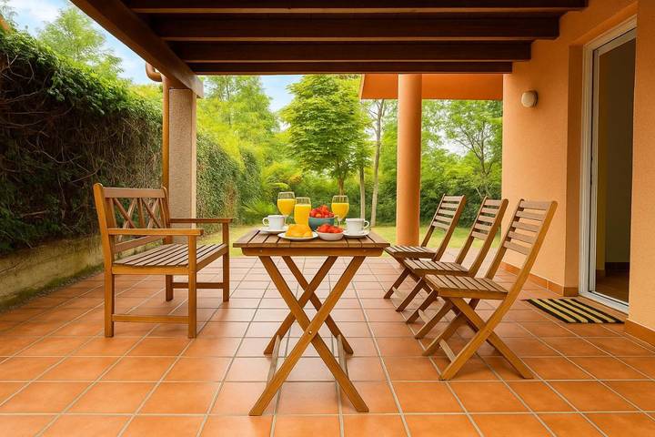 Apartamento de vacaciones para 6 personas, con terraza y jardín, Se admiten mascotas - 1