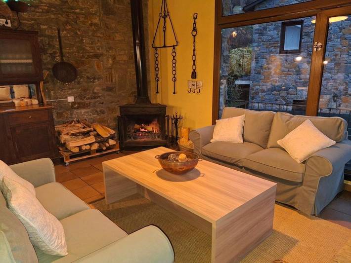 Casa rural para 2 personas, con terraza en Ventolà