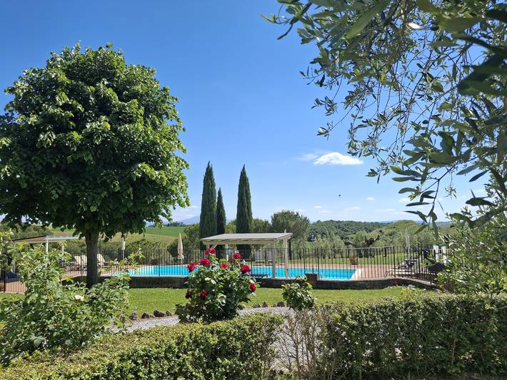 Gîte pour 5 personnes, avec Jardin et Vue à Monte San Savino