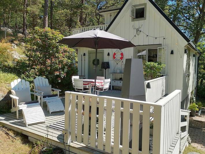 Ferienhaus für 2 Personen, mit Ausblick und Garten sowie Seeblick in Schweden