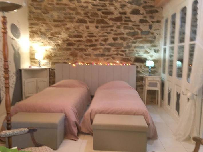 Maison de vacances pour 4 personnes, avec terrasse et vue