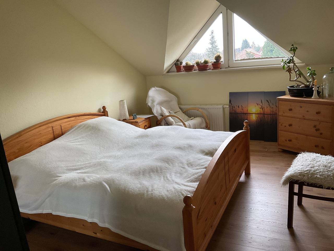 Ganze Wohnung, Ferienwohnung 'Im Schönen Garten' mit Privatem Garten, Balkon und Wi-Fi in Haldensleben, Magdeburger Börde