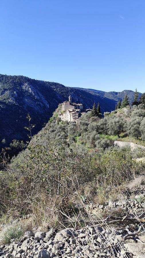 La Sudagna in Peillon, Côte méditerranéenne (France)