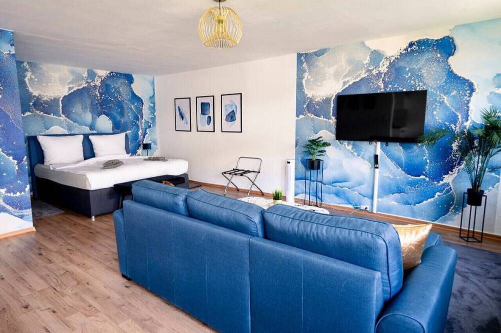 Ganze Wohnung, City Loft | 5 Min Rhein-Galerie in Ludwigshafen, Kurpfalz