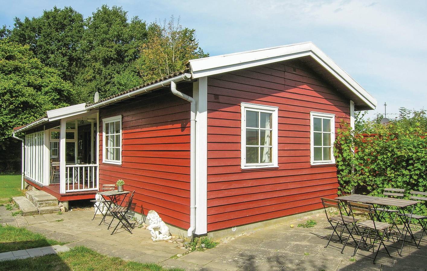 Maison de vacances pour 4 personnes avec terrasse in Bukkemose, Humble