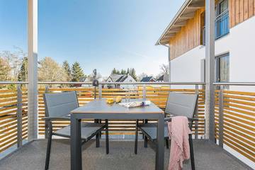Ferienwohnung für 2 Personen, mit Sauna und Balkon in Prerow