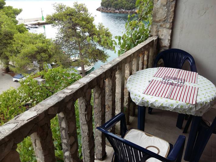 Ferienwohnung für 4 Personen, mit Balkon/Terrasse auf Peljesac
