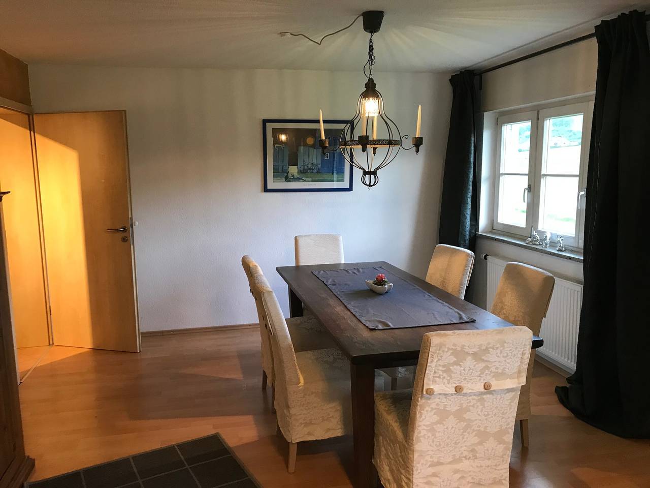Ganze Wohnung, Ferienwohnung Hesselbach" mit privater Terrasse, Gemeinschaftsgarten und Wi-Fi in Oberkirch, Mittlerer Schwarzwald