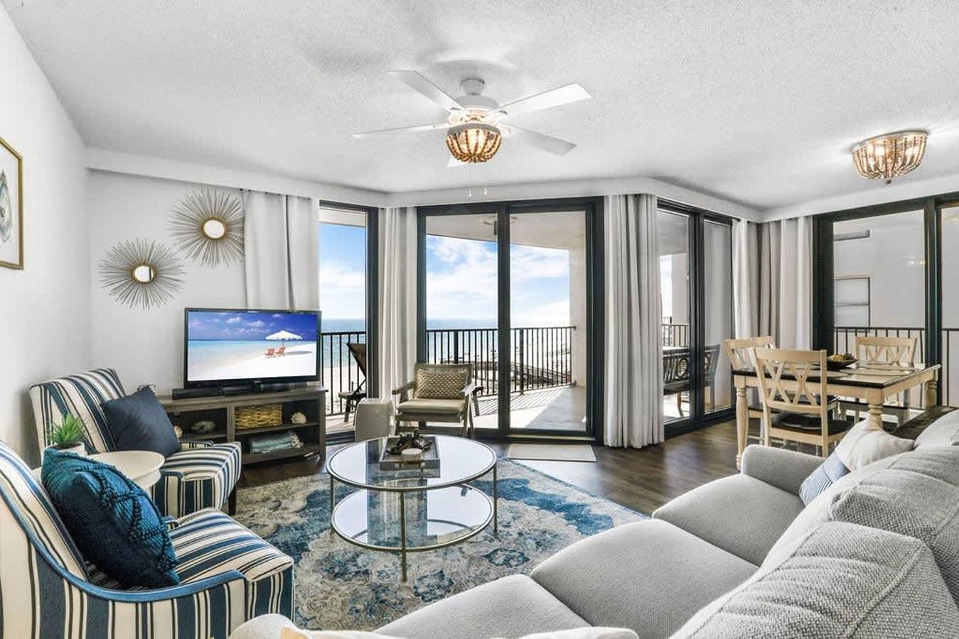 Ganze Wohnung, Phoenix Iii 3031 3Br 2Ba End Unit on 3rd floor Beachfront in Romar Beach, Orange Beach