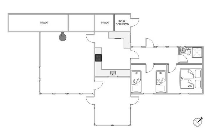 Ferienhaus für 4 Personen in Søndervig - 4