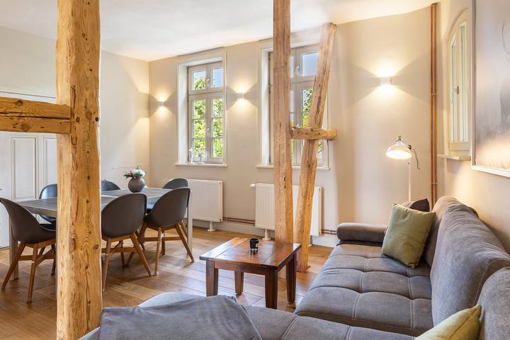 Ferienwohnung für 4 Personen, mit Garten