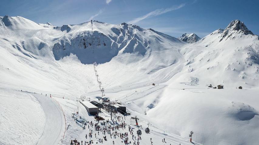 Chalet pour 5 personnes, avec balcon dans Valfréjus - 4