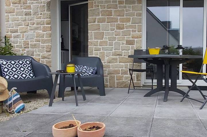 Appartement de vacances pour 3 personnes, avec terrasse et jardin