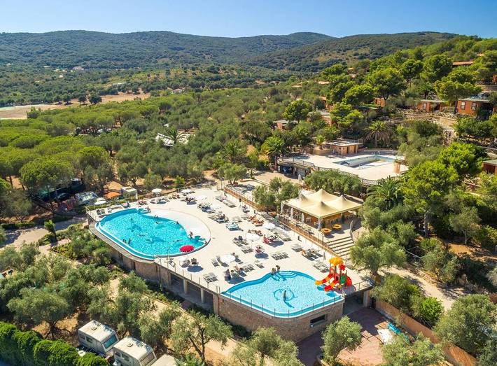 Camping für 4 Personen, mit Pool und Garten sowie Kinderpool, mit Haustier in Orbetello - 2