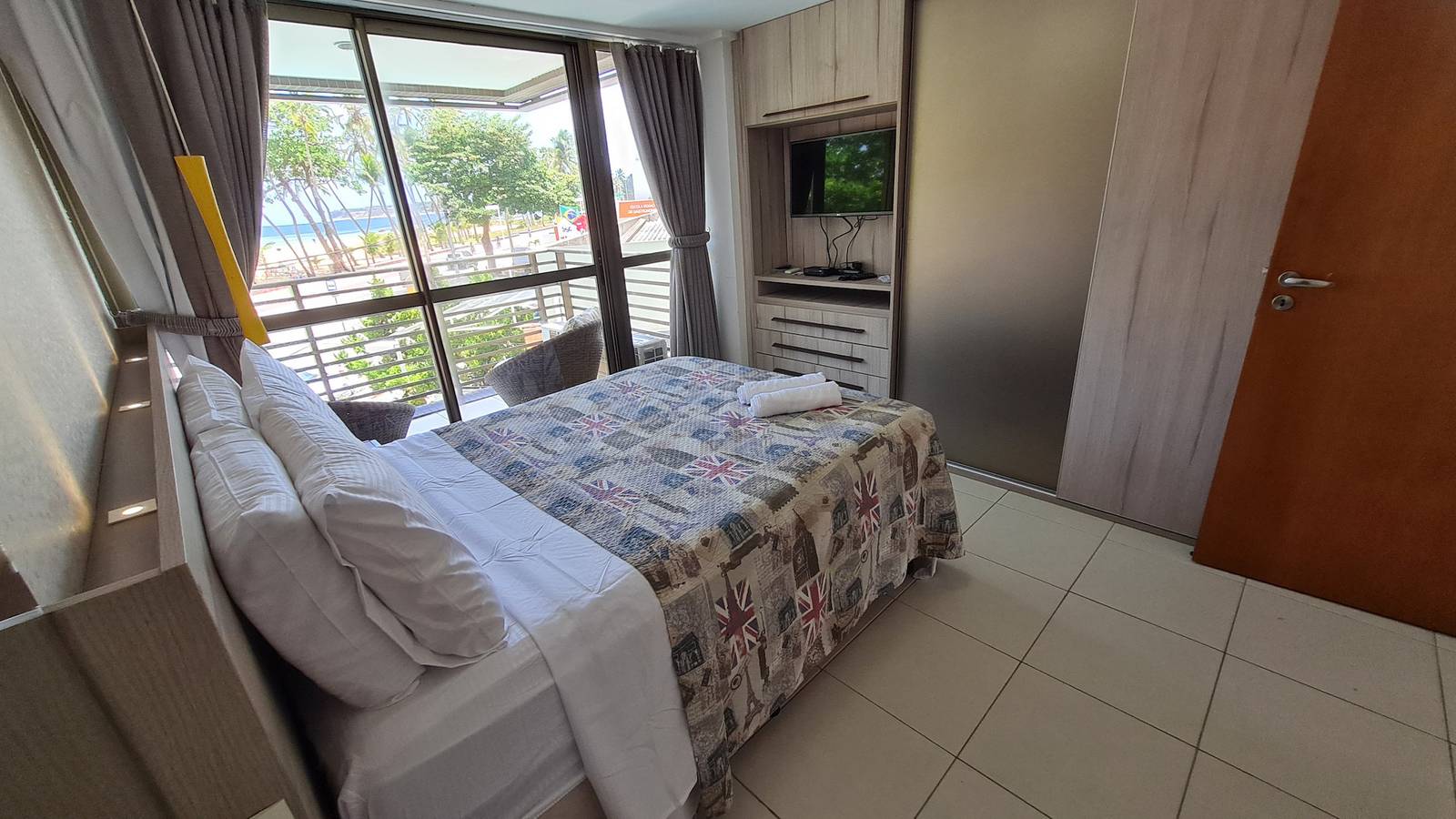 Geheel appartement, Vakantieappartement voor 6 personen met tuin in Cabo Branco, João Pessoa (gemeente)