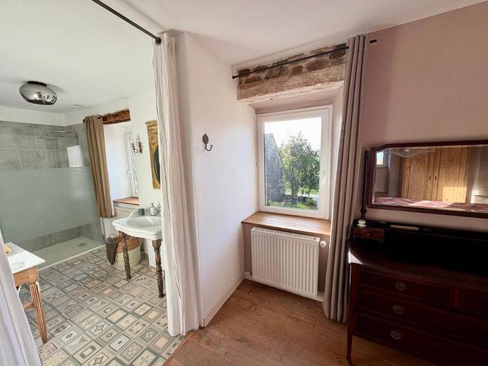 Chambre d’hôte pour 2 personnes, avec vue et jardin, animaux acceptés à Pommerit-Jaudy - 4