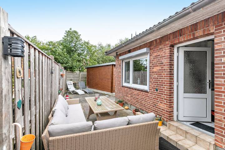 Ferienhaus 'Bungalow' mit privater Terrasse, privatem Garten und Wlan in Klanxbüll, Nordfriesland