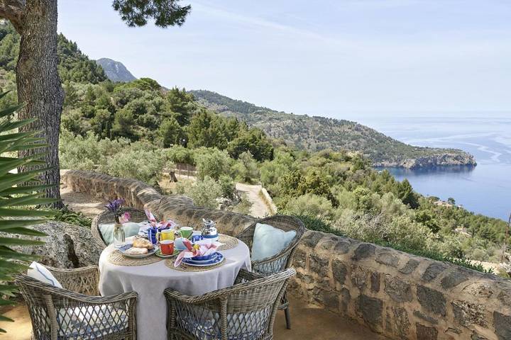Location de vacances pour 8 personnes, avec vue ainsi que piscine et jardin à Deià - 3
