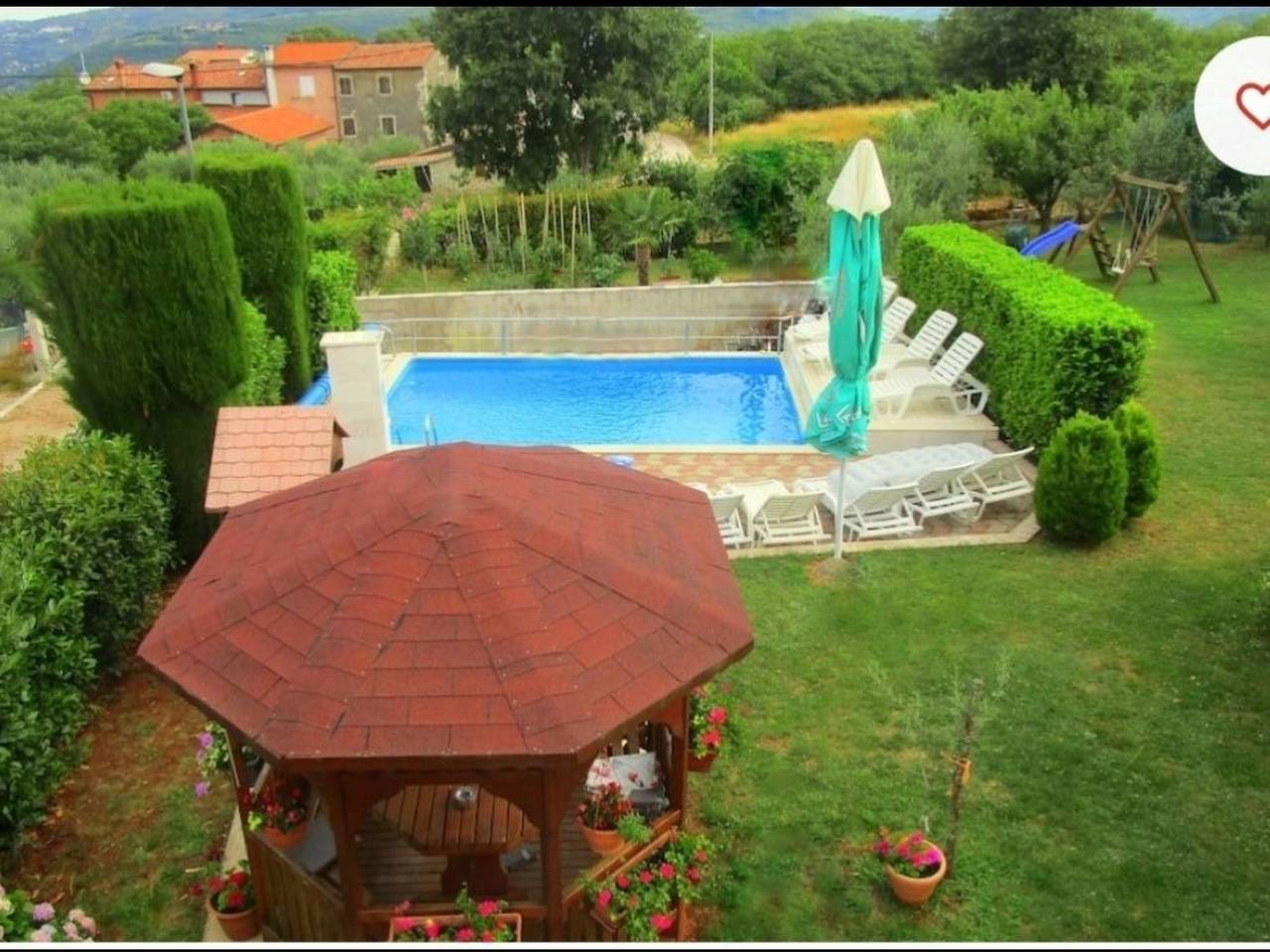 Mit beheiztem Pool in Kaštel (Plovanija), Buje