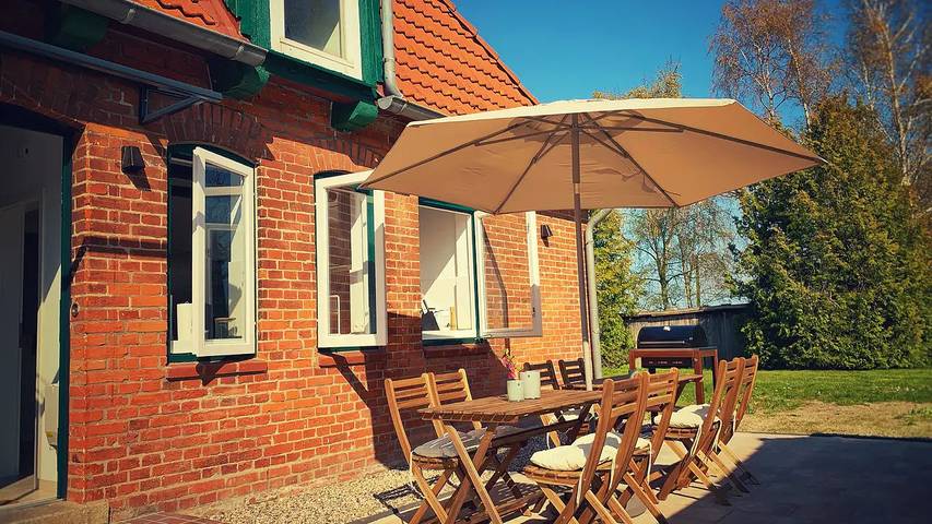 Ferienhaus für 8 Personen, mit Garten und Terrasse, mit Haustier