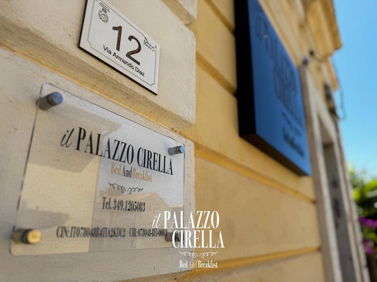 Ganze Wohnung, Apartment „Bb Il Palazzo Cirella“ mit Meerblick, Wlan und Klimaanlage in Cirella, Cosenza Provinz