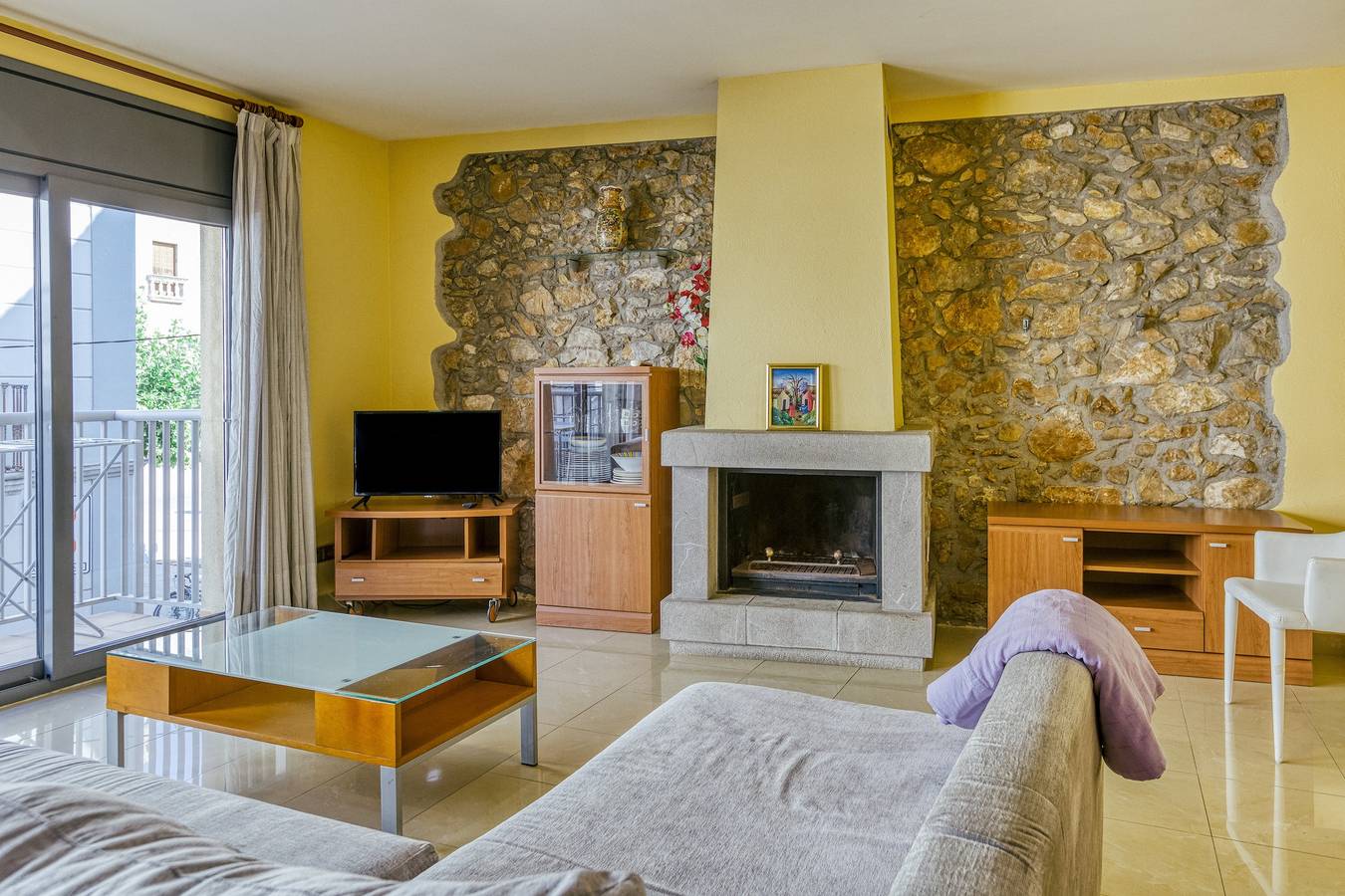 Apartamento entero, Apartamento Estudio G cerca de la playa con balcón y Wi-Fi in Platja Cala Mar d'en Manassa (l'Escala), La Escala