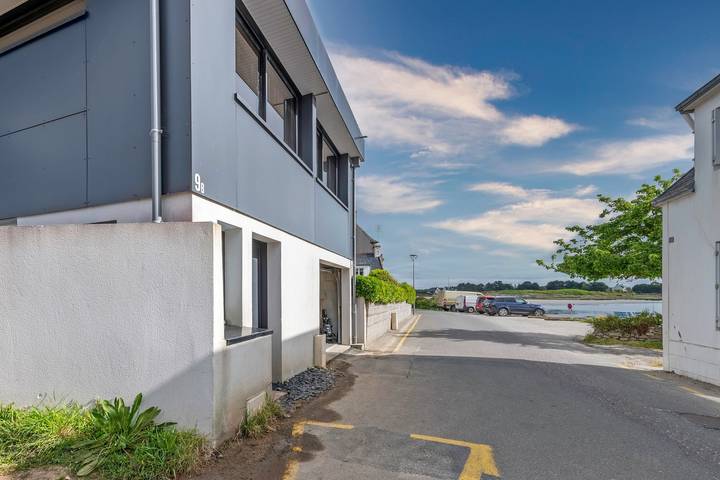 Estudio entero, Apartamento estudio 'Vue Mer 15m De La Plage' con vistas al mar y Wi-Fi in Lesconil, Plobannalec-Lesconil