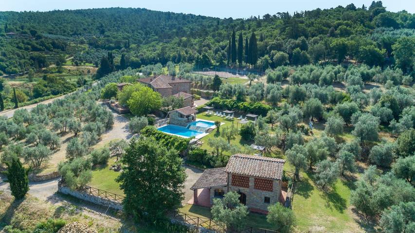 Ferienhaus für 2 Personen, mit Terrasse und Garten in Pieve A Presciano