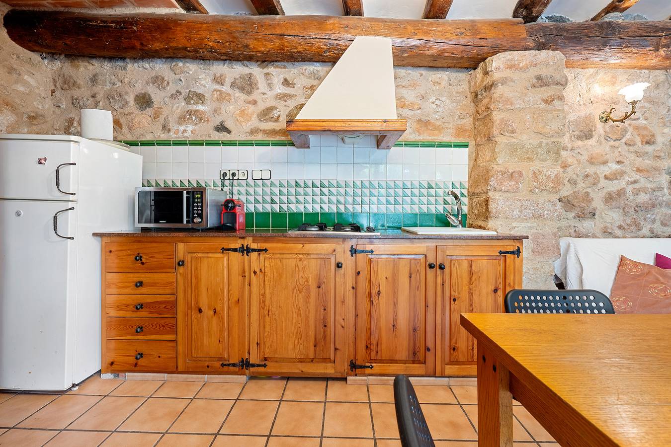 Maison de campagne 'Serra De Prades' avec vue sur les montagnes, piscine partagée et Wi-Fi in Montblanc (Espagne), Province de Tarragone