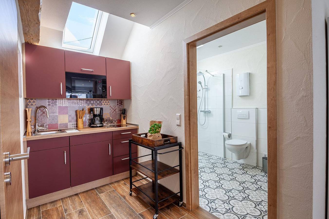 Appartement, douche, Wc, uitzicht op het meer, foto 11