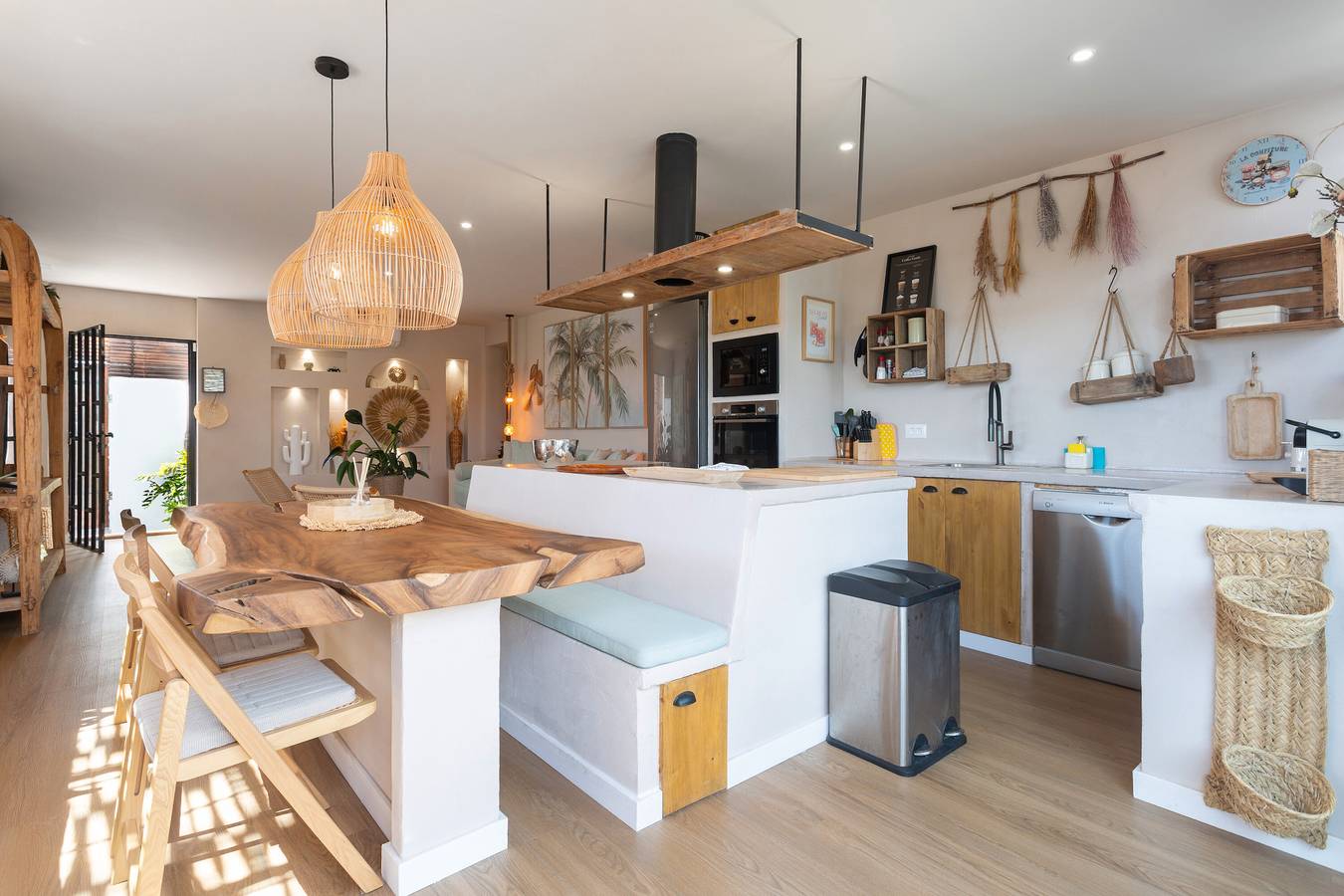Maison de vacances 'Oceania B' avec vue sur la mer, Wi-Fi et climatisation in Chayofa, Arona