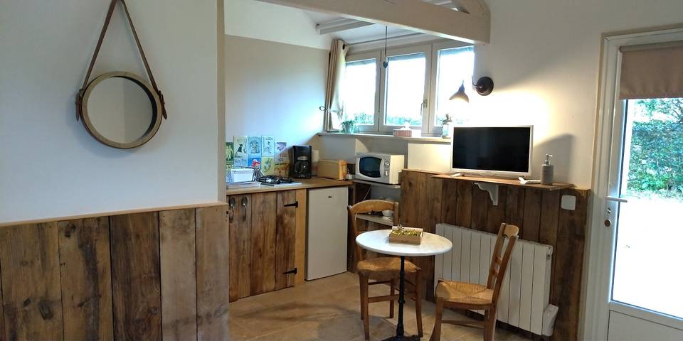 Chambre d’hôte pour 2 personnes, avec piscine et jardin