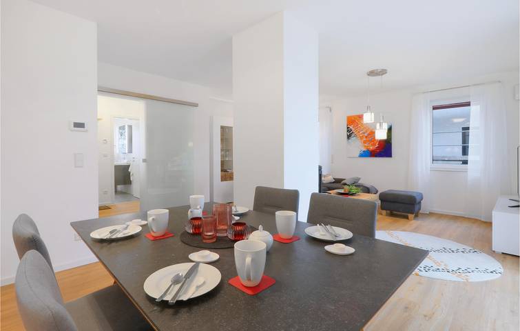 Ganze Ferienwohnung, Gemütliches Apartment mit Terrasse in Strandnähe in Rechlin, Müritz