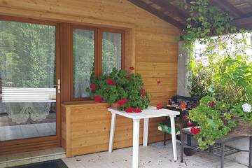 Gîte pour 4 personnes, avec terrasse à Saales