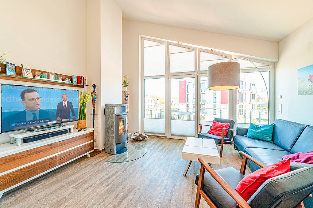 Appartement de vacances entier, Appartement de vacances pour 4 personnes avec balcon in Ostseebad Glowe, Glowe