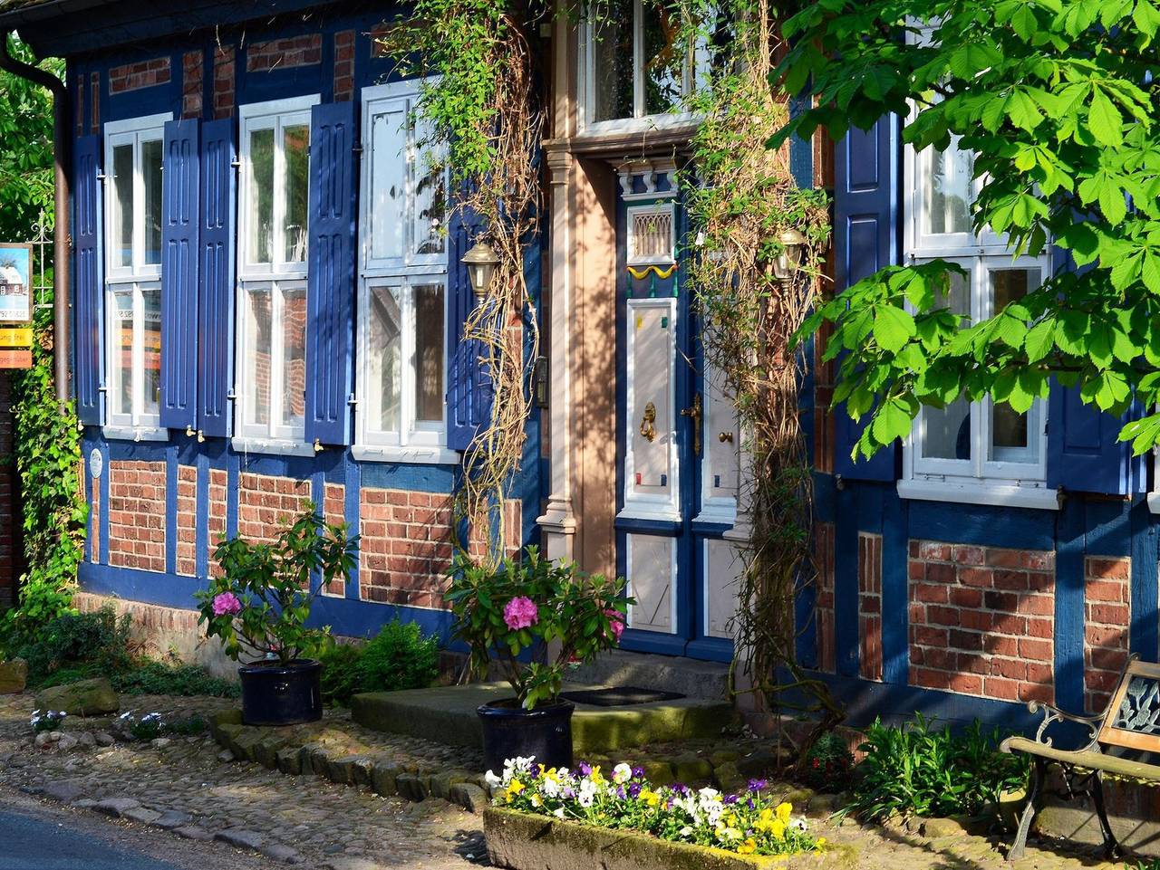 Ganze Ferienwohnung, Deb 044 historisches Bauernhaus mit Sauna u. Whirlpool - Deb 044 historisches Bauernhaus mit Sauna u. Whirlpool in Lenzen (Elbe), Prignitz