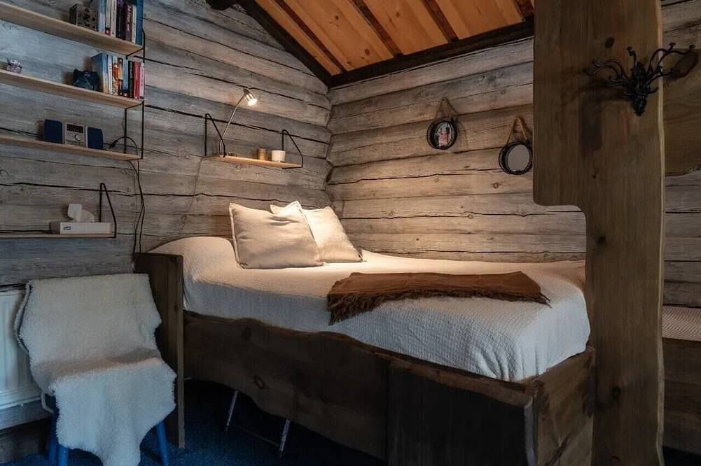 Wood stove | Cross-country and Snowmobile trails in Lofsdalen, Härjedalen