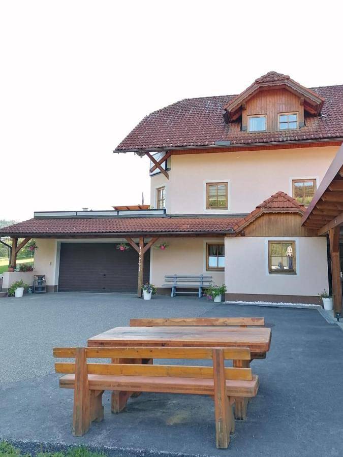 Ferienwohnung für 6 Personen, mit Balkon und Garten sowie Seeblick und Ausblick