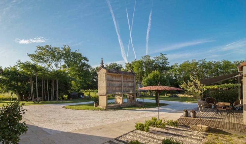 Maison de campagne pour 2 personnes, avec jardin et vue à Padrón - 3