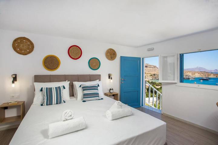 Villa für 6 Personen, mit Garten und Whirlpool in Lindos