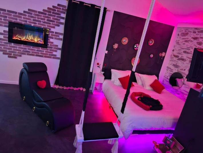 Location de vacances pour 2 personnes, avec Jacuzzi et Sauna à Rouans
