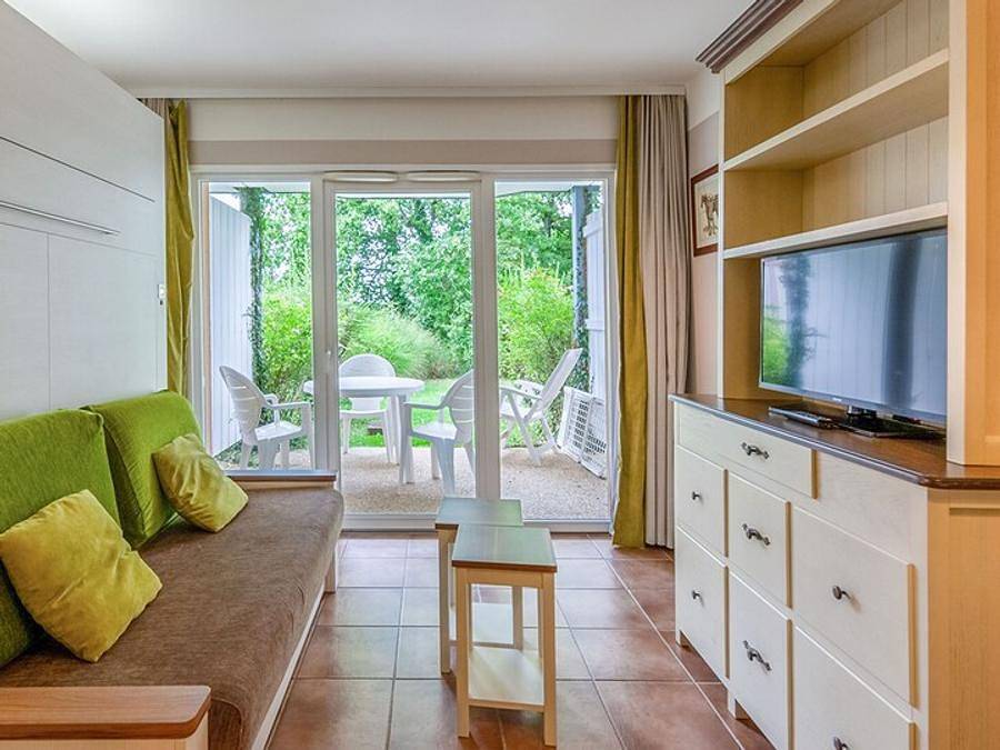 Pierre & Vacances Village Normandy Garden - Estudio 3 personas - Estudio - 1 alcoba - Terraza o balcón - Nivel jardín - Barrio Quartier de Hameau in Danestal, Region de Lisieux