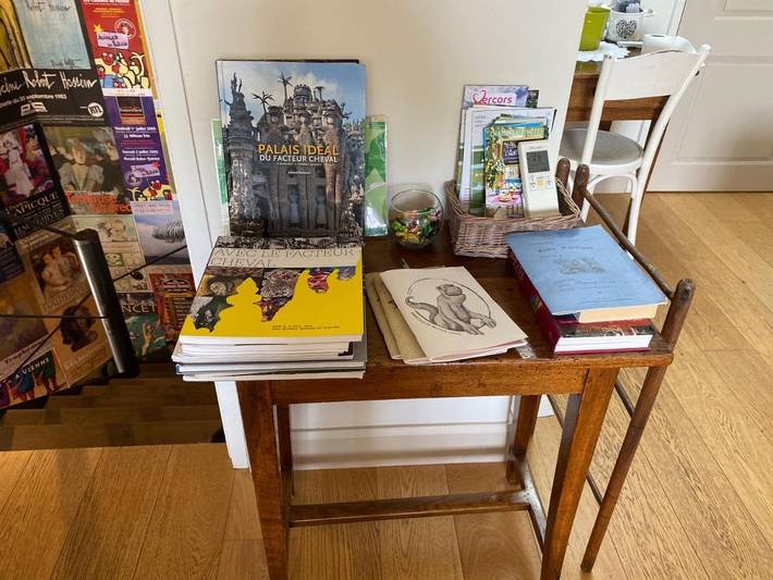 Location de vacances pour 3 personnes, avec vue et jardin, animaux acceptés à Hauterives - 4