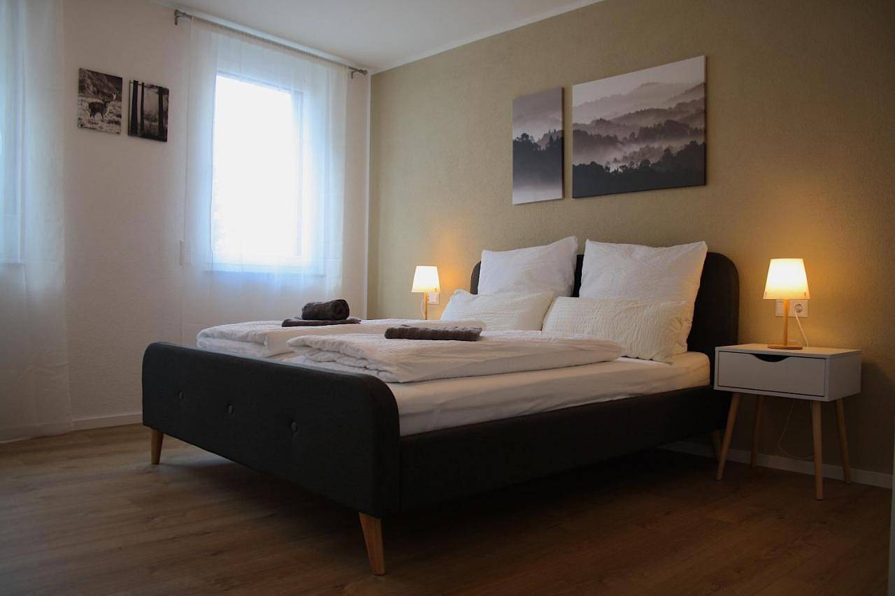 Ganze Wohnung, One-Bedroom Apartment with Balcony and City View in Dornstetten, Mittlerer Schwarzwald